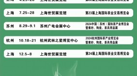 2024上海茶叶展览会/第22届茶博会